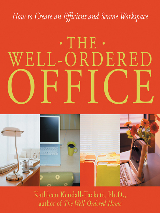 Title details for The Well-Ordered Office by Kathleen Kendall-Tackett - Available